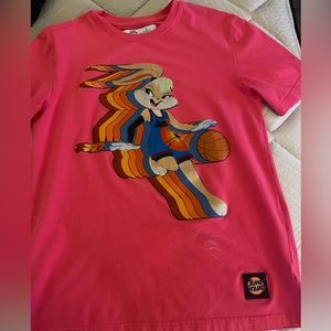 Pink space jam shirt